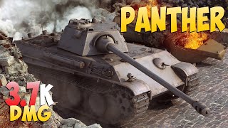 Panther  6 Kills 37K DMG  Master  World Of Tanks [upl. by Acemaj]