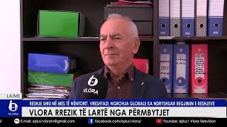 Vlora rrezik të lartë nga përmbytjet  Reshje shiu mes nëntori Vreshtazi NNdikon ngrohja globale [upl. by Imalda]