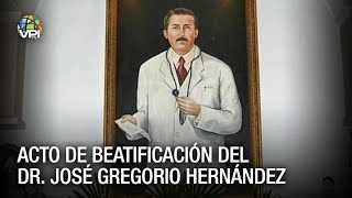 Acto de Beatificación del Dr José Gregorio Hernández desde Venezuela [upl. by Lerrehs]