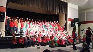 Hayes Elementary Third Graders Christmas Concert [upl. by Atyekram]