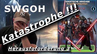 SWGOH  Event Fanatische Hingabe  Angriffsschlachten deutsch [upl. by Einaoj]