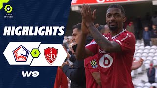 LOSC LILLE  STADE BRESTOIS 29 1  0  Highlights  LOSC  SB29  20232024 [upl. by Kcam]