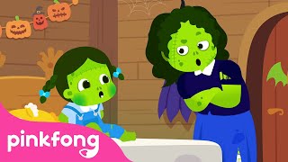 Yes Papa Song Baby Monster Halloween Version  Halloween Song  Pinkfong Official [upl. by Ignacio]