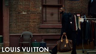 LeBron James for Men’s SpringSummer 2024  LOUIS VUITTON [upl. by Nylecoj]