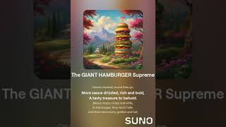 THE GIANT HAMBURGER song by linhmuzikagmailcom ampAI4 [upl. by Brittaney]