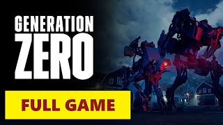 Generation Zero Full Game  No Commentary PS4 [upl. by Anya84]