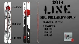 2014 LINE quotMr Pollards Opusquot And quotSir Francis Baconquot Schiausrüstung Ski Review [upl. by Eatnuahc]