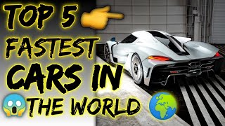 Top 5 fastest cars in the world 🌎 shorts qualityfacts [upl. by Biles501]