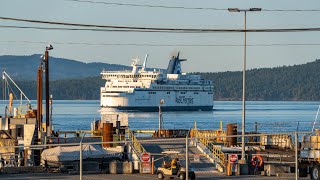 Victoria to Tsawwassen Drive amp Ferry Ride  Vancouver Island British Columbia・4K HDR [upl. by Hagai]