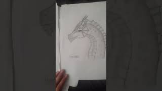 I didnt know I have the talent to draw a dragon [upl. by Godfry21]