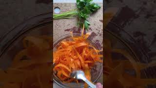 Lemon Dijon Carrot Ribbon Salad [upl. by Rosena855]