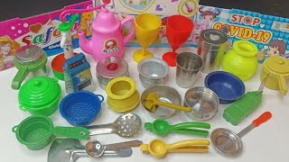 Play with Amazing mini kitchen set MINI CLAY Dolliyon [upl. by Kapeed]