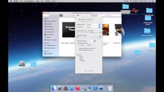 Modificare Dimensioni Cartelle Mac [upl. by Islehc]