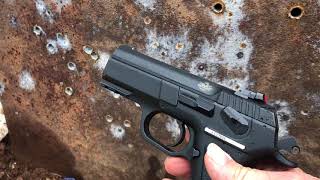 22 TCM 9R Rock island armory MAPP Vs Mild steel [upl. by Joannes]