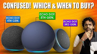 Echo dot 5th generation Launched in India  3rd gen vs 4th gen vs 5th gen  Echo dot 3rd user [upl. by Wilmette]