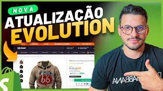 Nova Atualização do Tema Evolution Versão 90 para Loja de Dropshipping [upl. by Garnet]