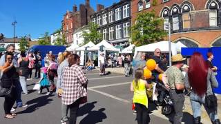 Burslem Festival 29082016 [upl. by Attekram522]