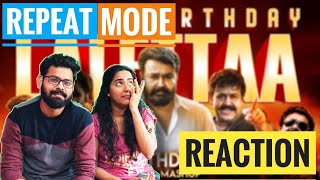 Mohanlal Birthday Special Mashup REACTION  Linto Kurian  lalettan Mashup  As we travel [upl. by Nnylyar535]