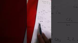 shorts  11thNEETBoard mono chlorination of C5H10 amp C5H12  Veena Dixit Chemistry IIT jee [upl. by Eelyah]