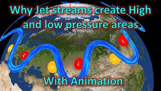 Why Jet streams create high and low pressure areas  UPSC [upl. by Sueahccaz]