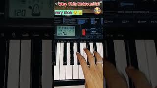 Why this kolaveri Di very nice Casio songmusic ☺️🤩😳🥰music musician classic harmonium [upl. by Cattier]