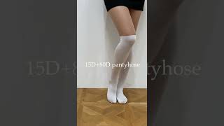 Silhouette over knee socks pantyhose tights stockings fashion shorts stockings [upl. by Sauer]