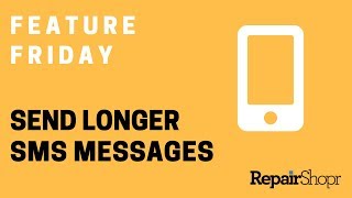 Feature Friday  You Can Now Send Longer SMS Messages [upl. by Ellevehs]