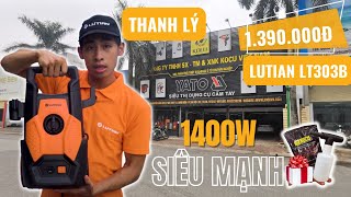 Review  May Rua xe Lutian lt303b 1400w Kocu Vietnam [upl. by Vadim]