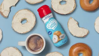 Coffee Mate unveils new bagel and cream cheese flavored creamer [upl. by Flanna894]