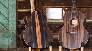 Lowden F50 Macassar Ebony amp Sinker Redwood I NAMM 2019 Lowden Guitars [upl. by Lallage]