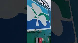 Irish Sea From Irish Ferries ireland sailing [upl. by Neesay]