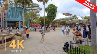 Sentosa Island 🇸🇬 Singapore  Full Tour  4K  Street Walk  Universal Studios  Palawan Beach 2023 [upl. by Acinna346]