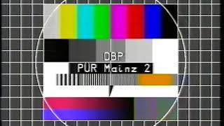 Testbild ZDF und DBP PÜR Mainz 2 [upl. by Appleton354]