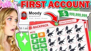 Logging Into Moodys FIRST Ever ROBLOX ACCOUNT [upl. by Enirehs101]