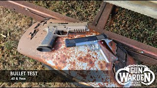 Gun Warden  Bullet Lock Test for Steel Doors [upl. by Rheba]