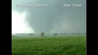 Tornado Video REALLY CLOSE  Yates Center Kansas  May 8th 2003 [upl. by Teraj430]