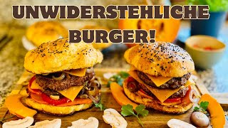 Diese Burger willst du immer wieder XXL Rezept [upl. by Sidoney]