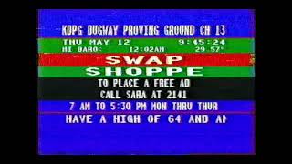 1980s Dugway Cable TV [upl. by Huskey459]