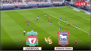 🔴LIVE LIVERPOOL vs IPSWICH TOWN I ENGLISH PREMIER LEAGUE MATCH FULL STREAMING I eFOOTBALL PES 21 [upl. by Vinia]