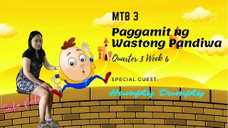 MTB 3 Quarter 3 Week 6 l Paggamit ng Wastong Pandiwa l MelcBased l Rutch TV [upl. by Wsan832]