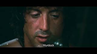 quotMURDOCK IM COMING TO GET YOUquot  RAMBO FIRST BLOOD PART II 1985 [upl. by Rafaelita]