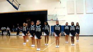 First Varsity game floor cheer [upl. by Saunders401]