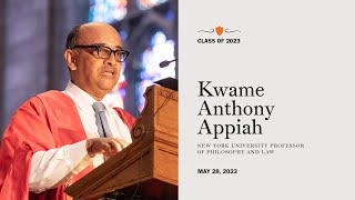 Kwame Anthony Appiah delivers Class of 2023 Baccalaureate address [upl. by Eicats990]