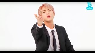 jin bts  flying kiss compilation ♡ [upl. by Ludly166]