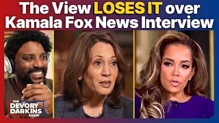 The View LOSES IT over Kamalas FOX NEWS Interview [upl. by Doubler]