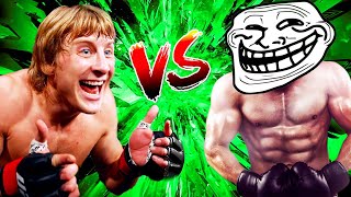 UFC Vs Troll  Paddy the Baddy fights an internet troll IRL [upl. by Anemolif140]