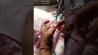 Saree stitching permanently Sewing [upl. by Greggory]