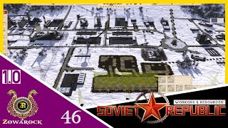 Workers amp Resources Soviet Republic 10 gameplay deutsch ⚒ 46 Stoff amp Kleidungsplan [upl. by Estell]