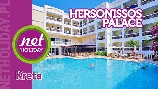 hotel Hersonissos Palace 45  GRECJA Kreta  netholidaypl [upl. by Janene]