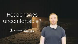 How to solve Philips Sleep Headphones comfort issues  Kokoon [upl. by Ariat]